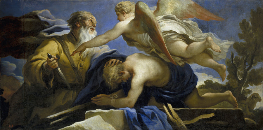 The Sacrifice of Isaac - Luca Giordano
