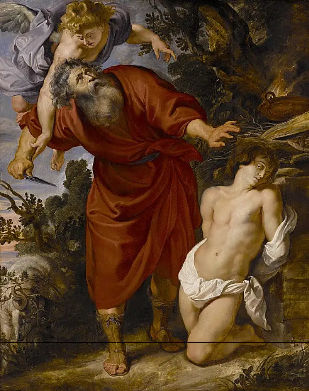 The Sacrifice of Isaac - Peter Paul Rubens