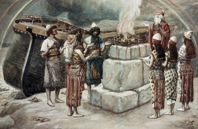 The Sacrifice of Noah - James Tissot