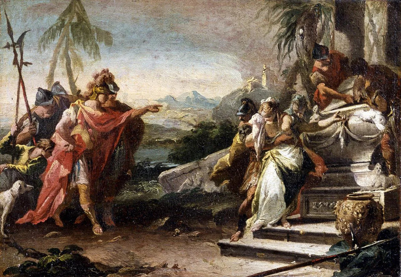 The Sacrifice of Polyxena - Giovanni Battista Pittoni