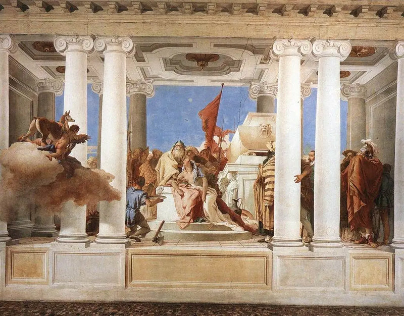 The Sacrifice of Iphigenia - Giovanni Battista Tiepolo