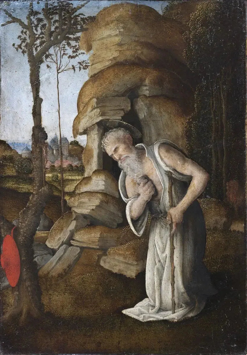 Saint Jerome Penitent in the Desert - Filippino Lippi