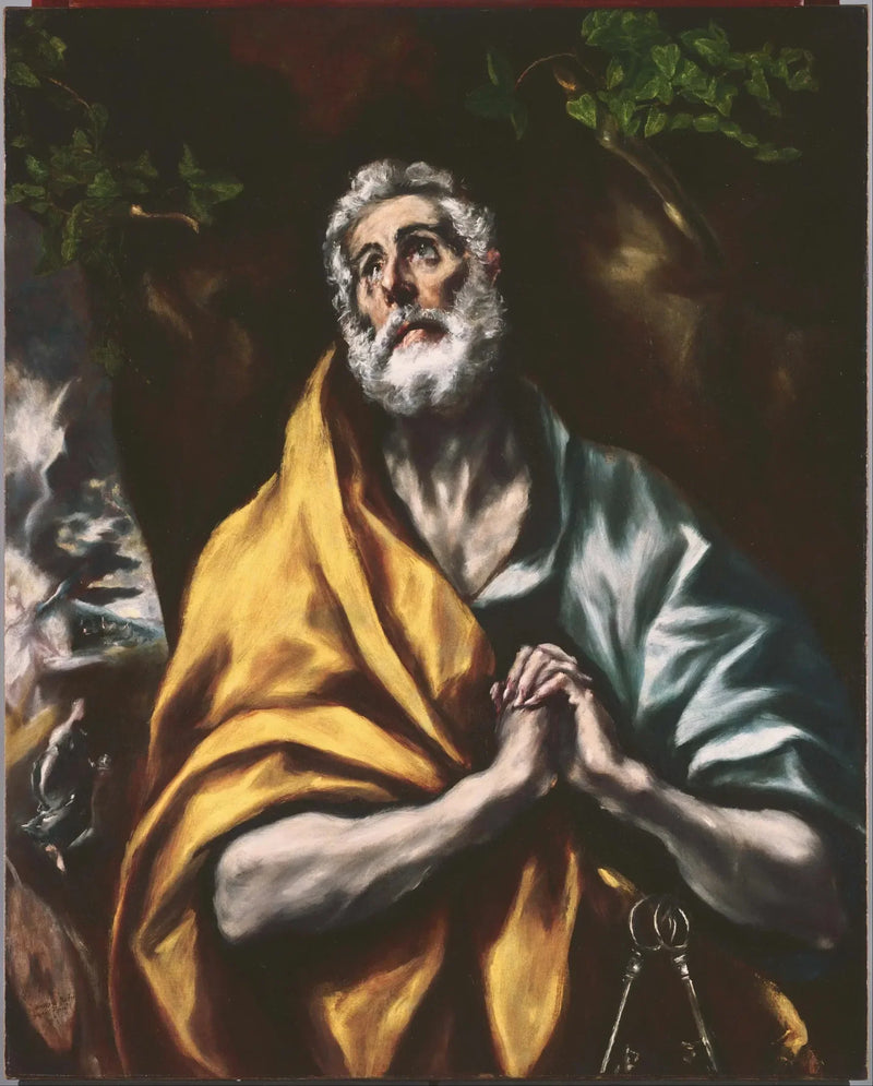The Repentant Saint Peter - El Greco