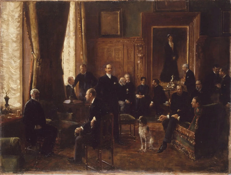 The Countess Potocka's Drawing Room - Jean Béroud