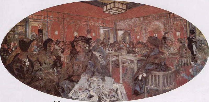 The Grand Teddy Tea Room - Édouard Vuillard