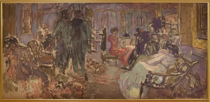 The Hessel Lounge - Édouard Vuillard
