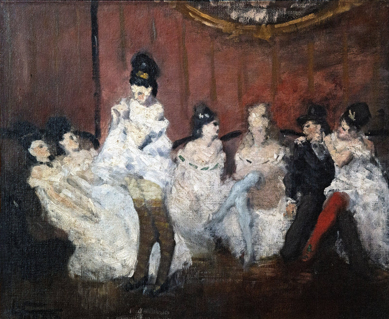 The Salon - Jean-Louis Forain