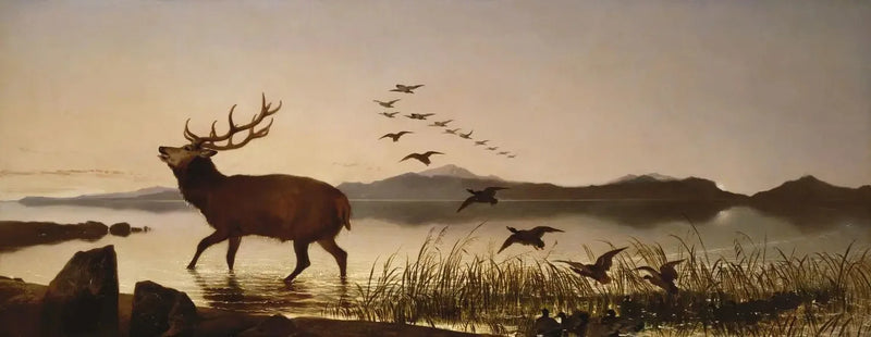 The Sanctuary - Edwin Henry Landseer