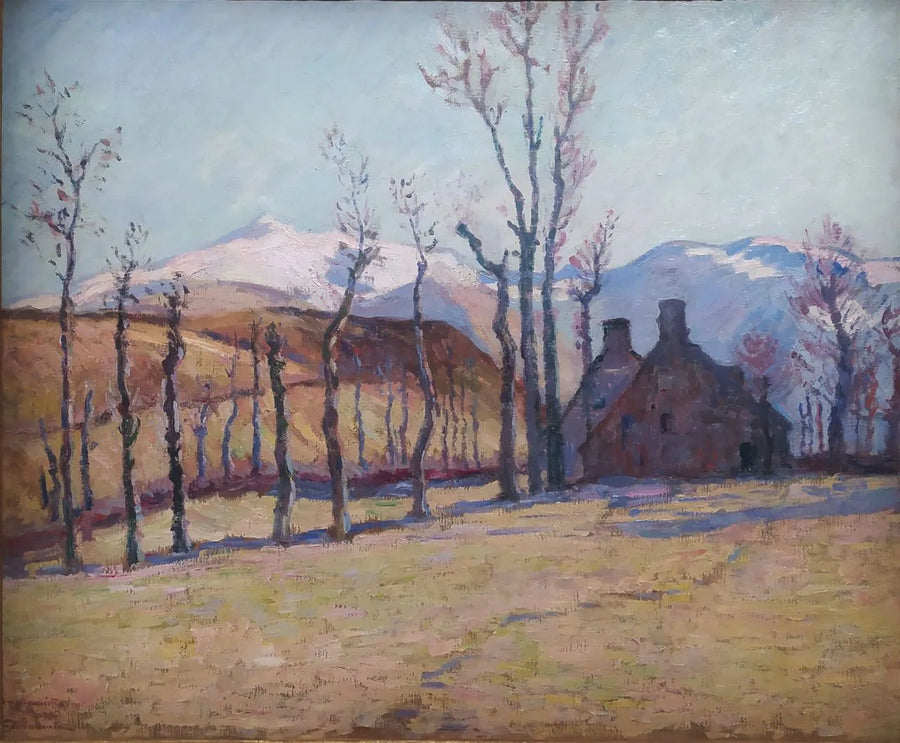 The Snowy Sancy, seen from Saint-Sauves, 14 February 1896 - Armand Guillaumin