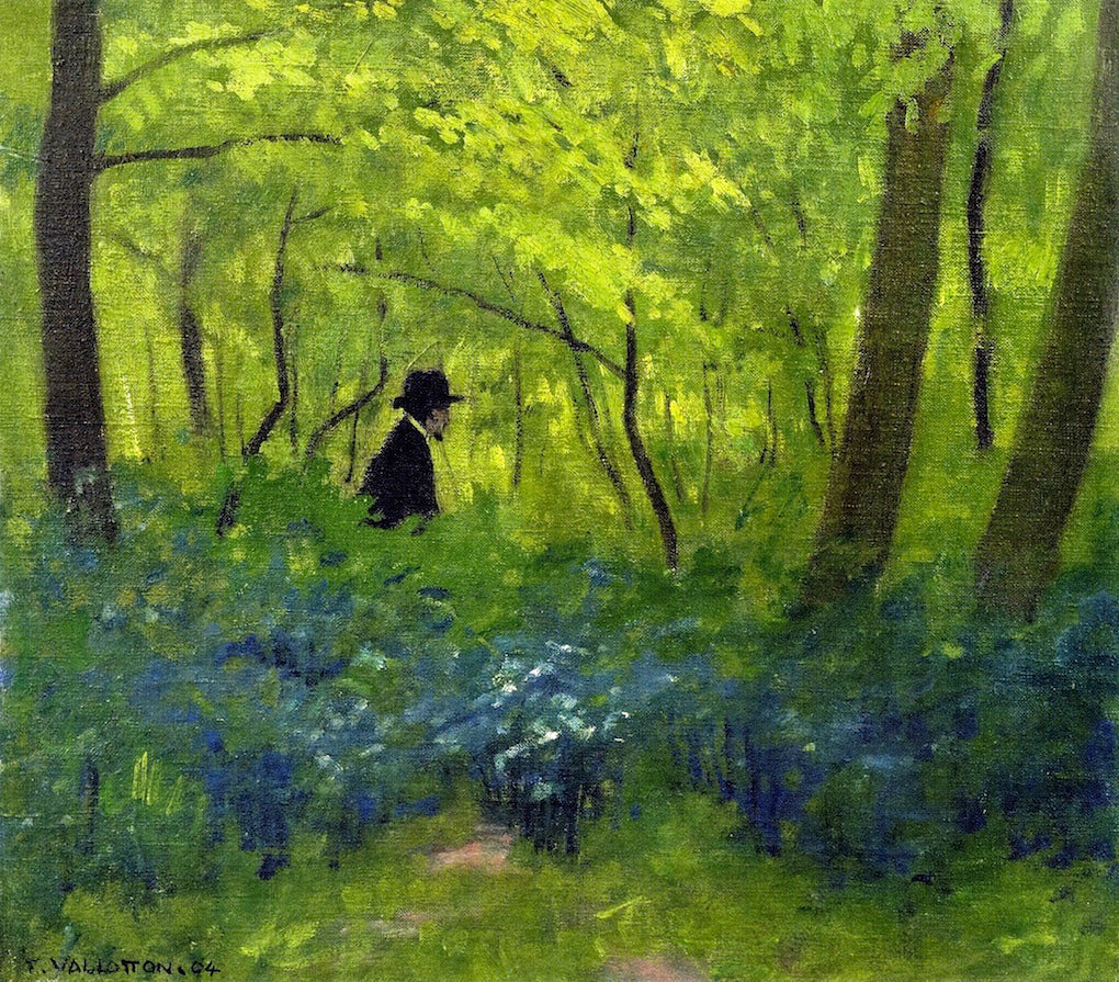 The Satyr in the Bois de Boulogne - Félix Vallotton