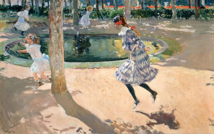 The Jump Rope - Joaquín Sorolla