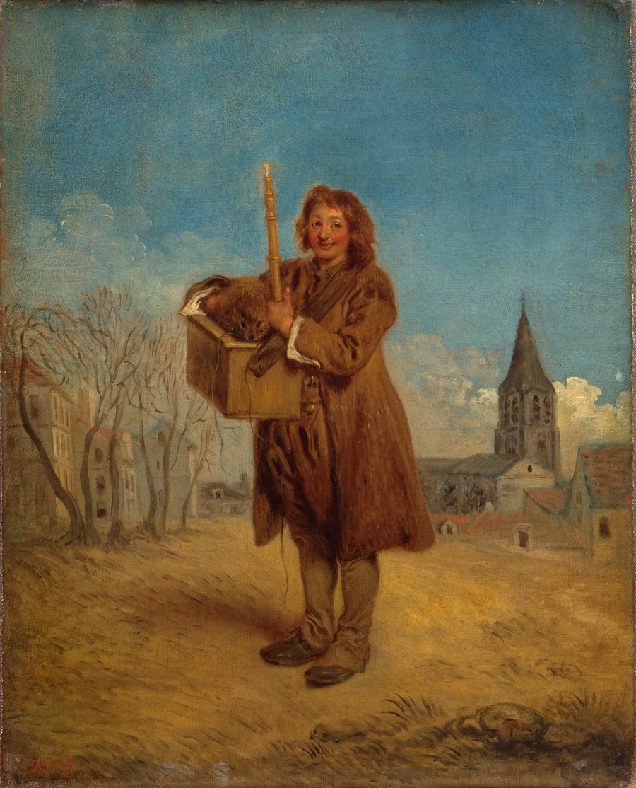 The Savoyard and the Marmot - Antoine Watteau
