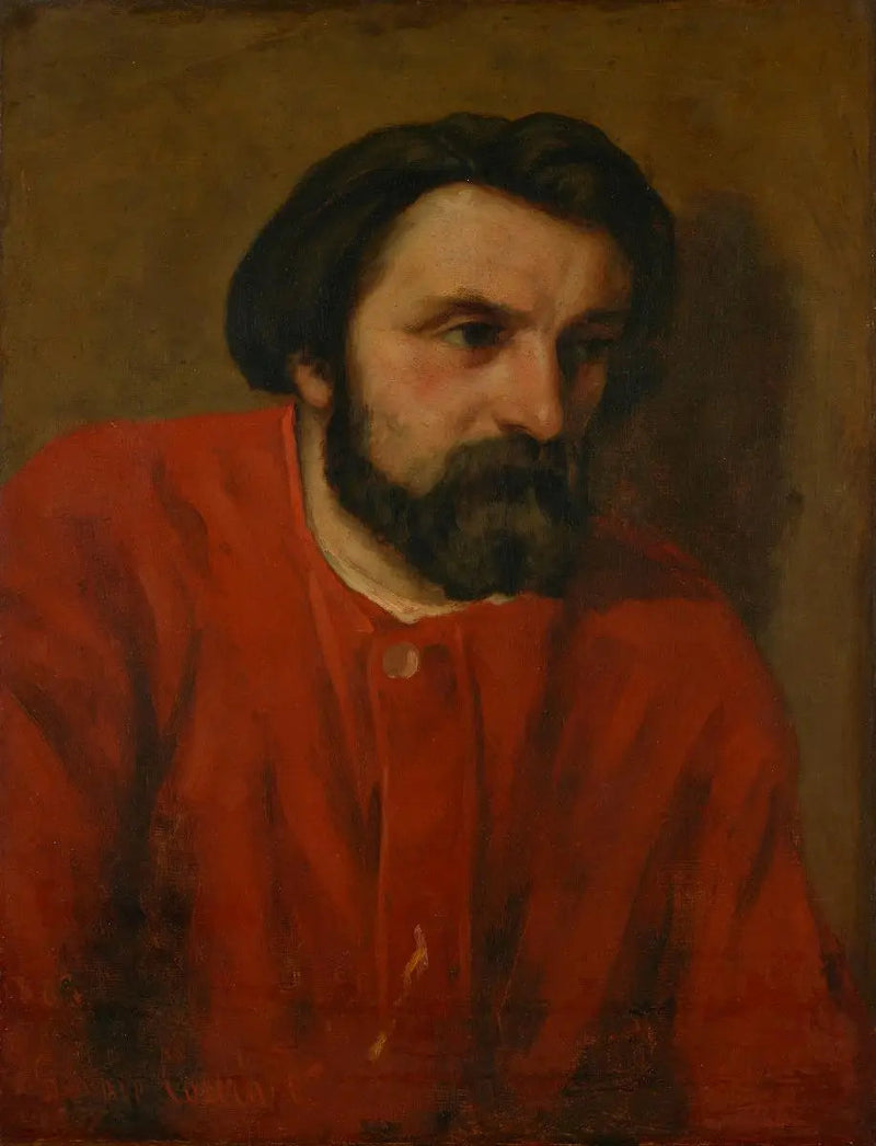 The Sculptor Louis-Joseph Lebœuf - Gustave Courbet