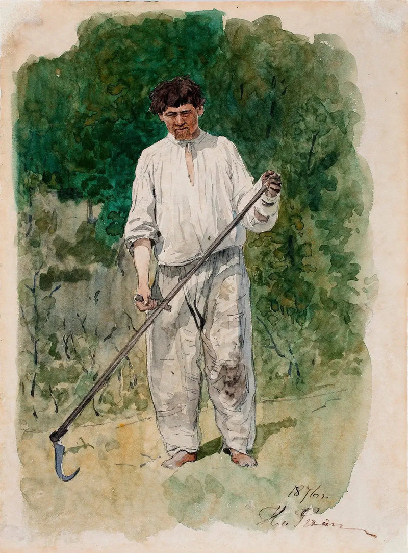 The Scytheman - Ilya Repin