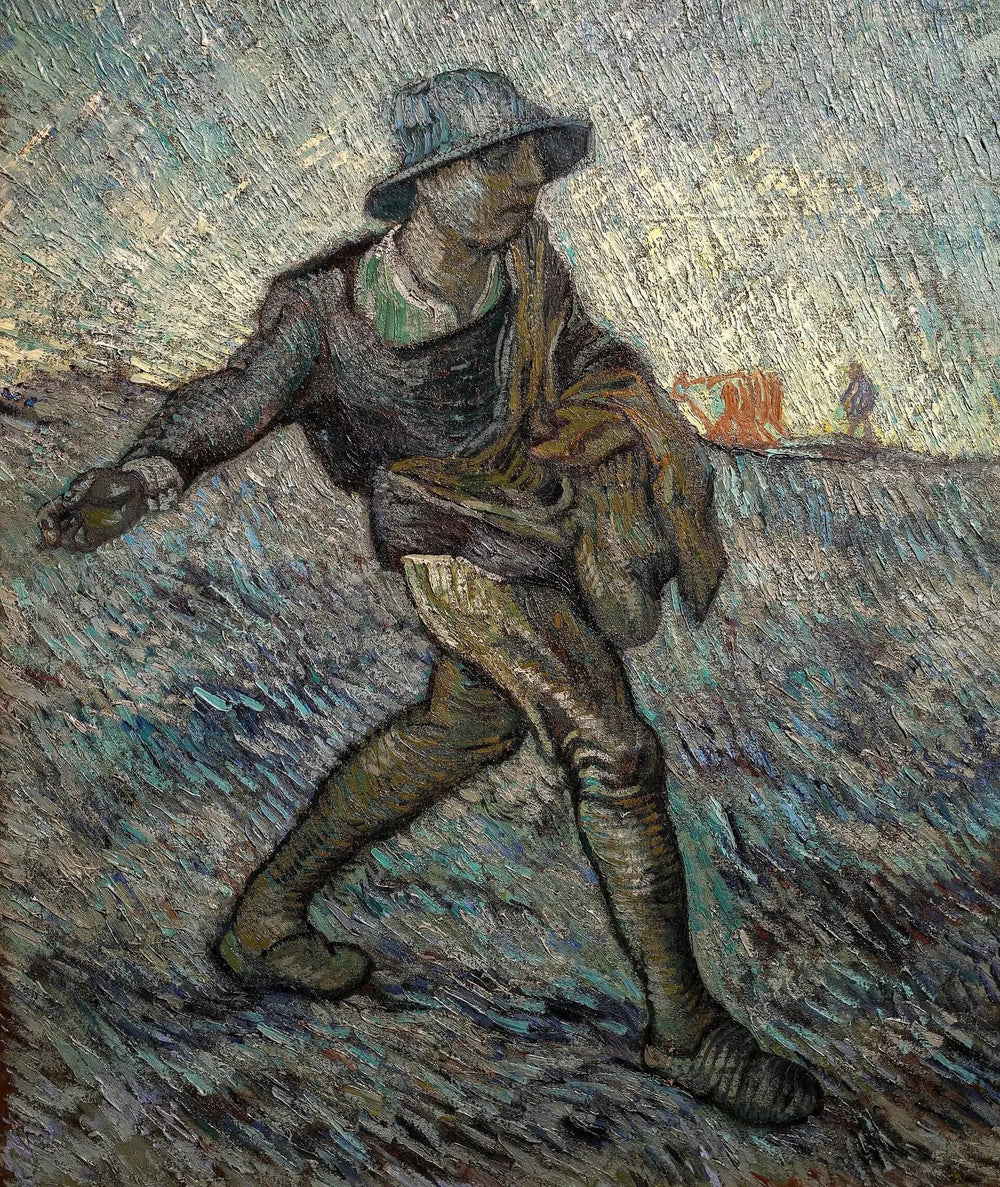 Le Semeur (d'après Millet) - Vincent van Gogh image 1 reproduction artisanale de tableau