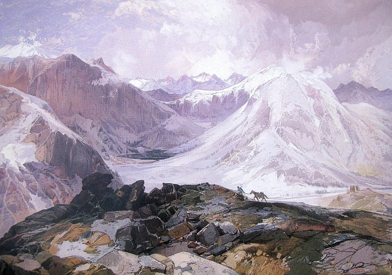 The Mosquito Trail - Thomas Moran