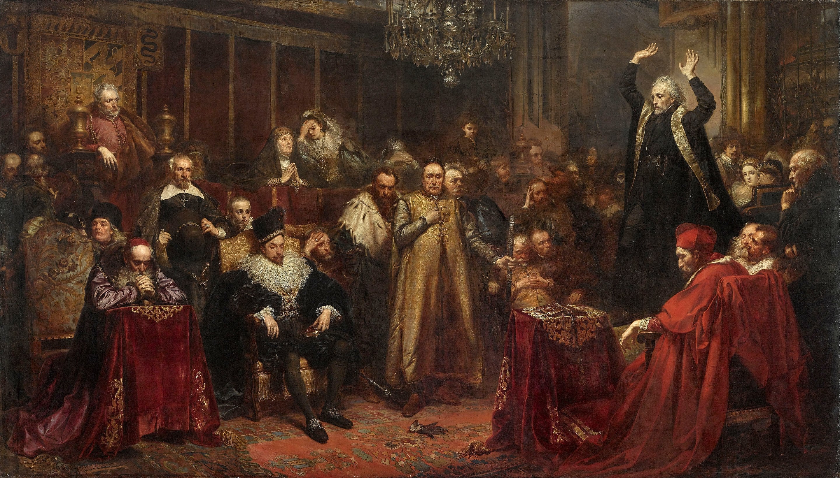 The Sermon of Piotr Skarga - Jan Matejko