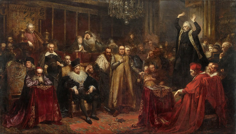 The Sermon of Piotr Skarga - Jan Matejko