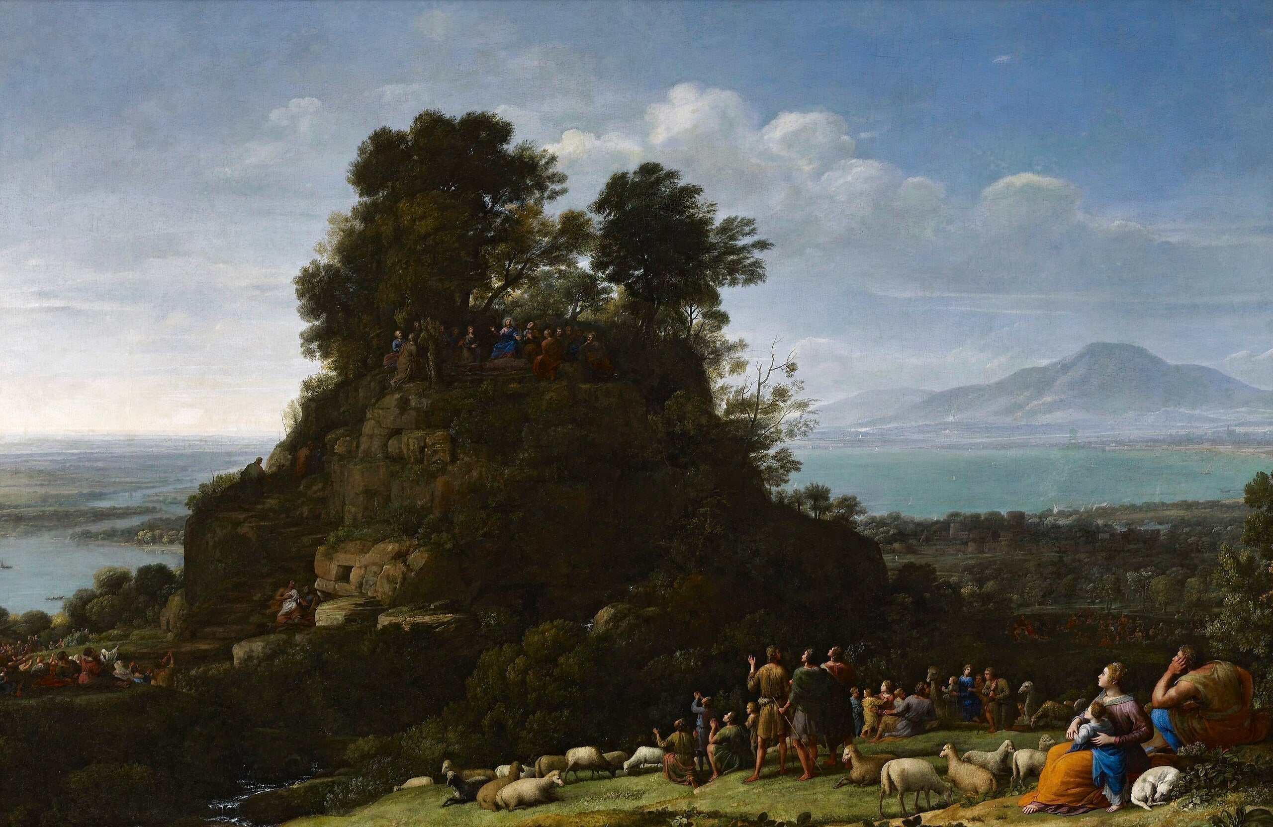 The Sermon on the Mount - Claude Lorrain
