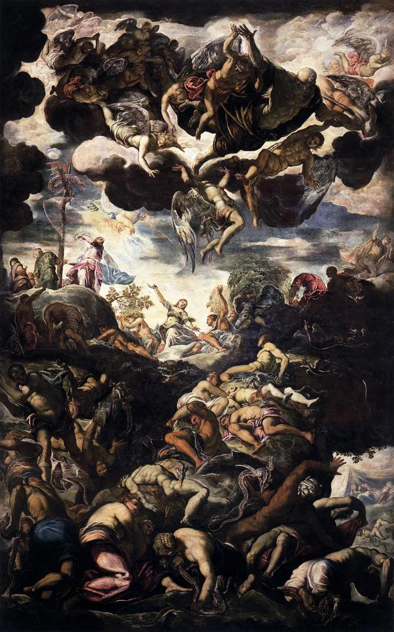 The Brass Serpent - Jacopo Tintoretto