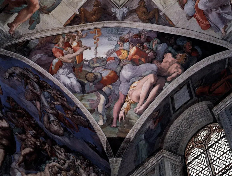 The Bronze Serpent - Michelangelo