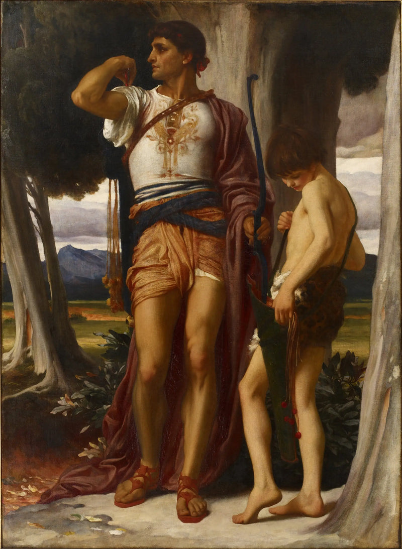 The Sign of Jonathan to David - Frederic Leighton