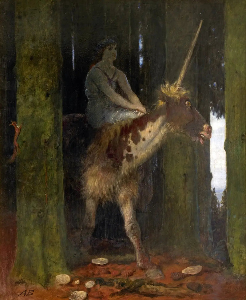 The Silence of the Forest - Arnold Böcklin