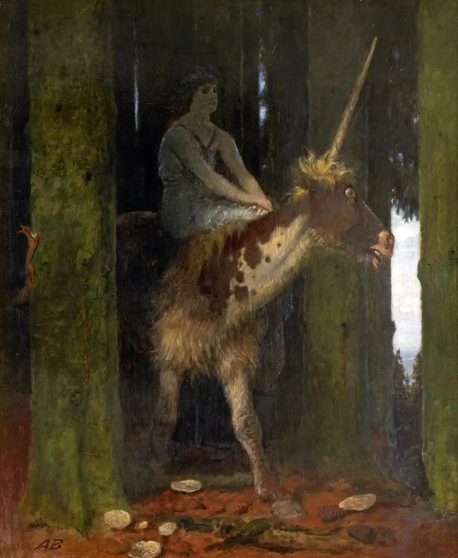 The Silence of the Forest - Arnold Böcklin