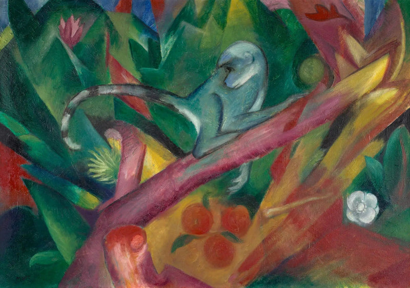 The Monkey - Franz Marc