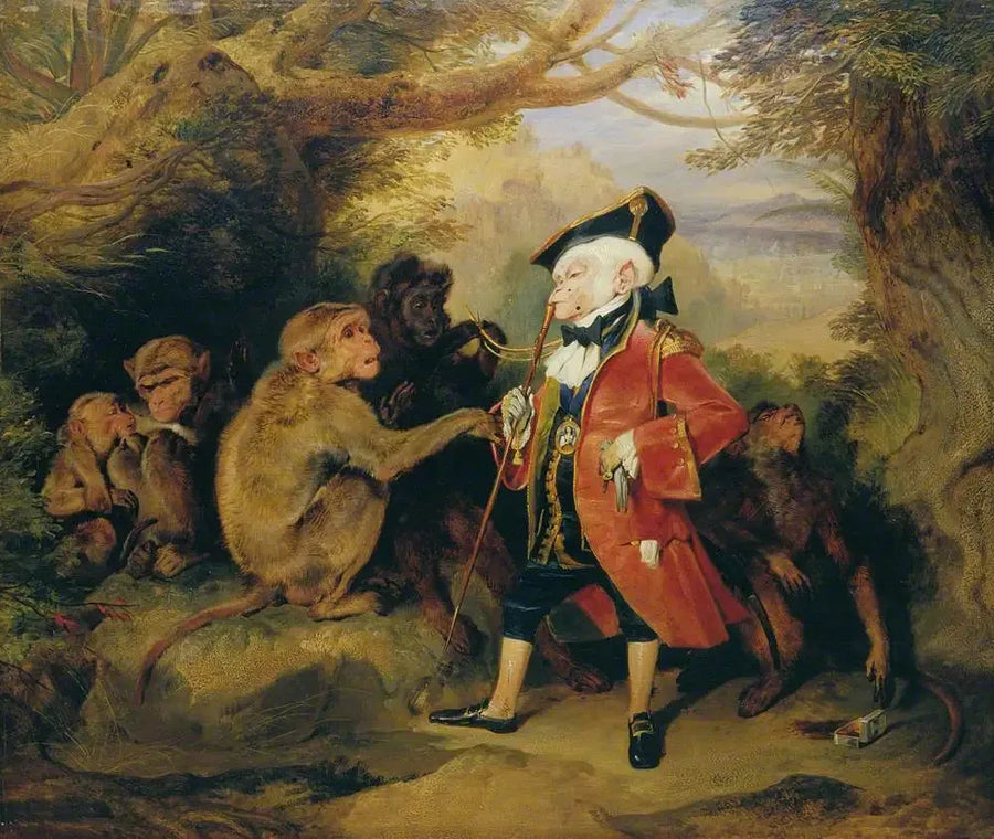 The Traveling Monkey - Edwin Henry Landseer