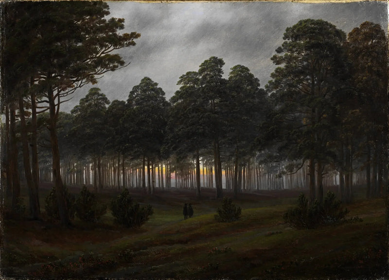 The Evening - Caspar David Friedrich
