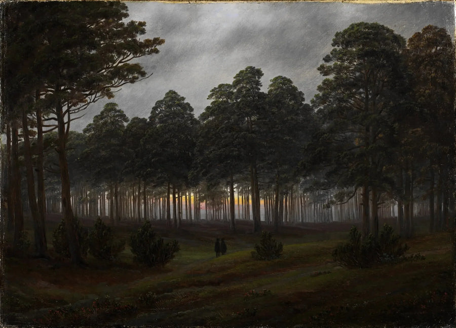 The Evening - Caspar David Friedrich