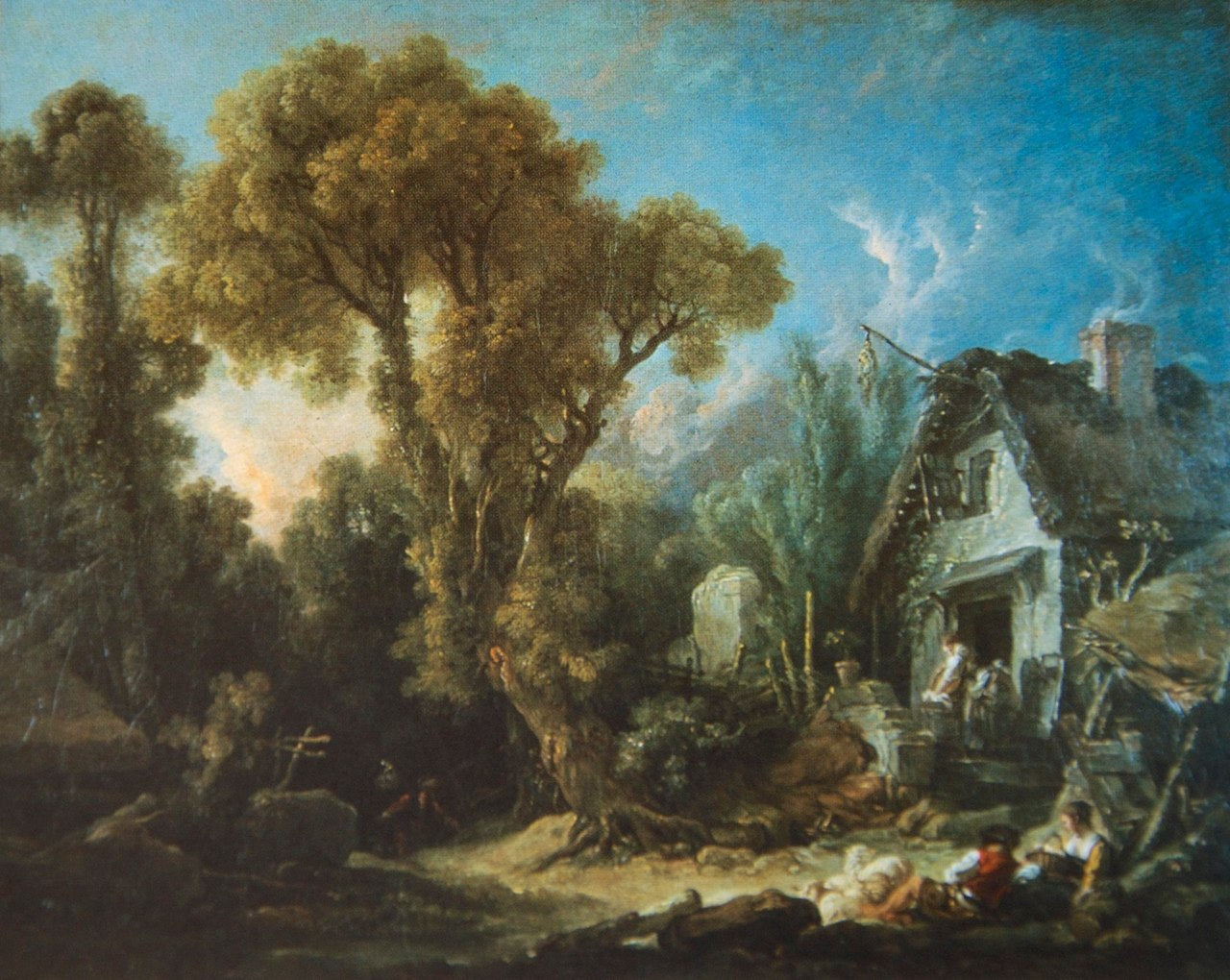 Evening (around Beauvais) - François Boucher