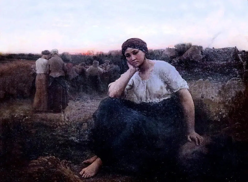 The Evening - Jules Breton