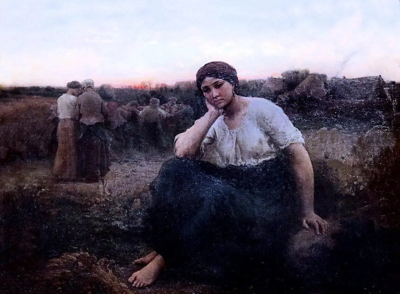 The Evening - Jules Breton