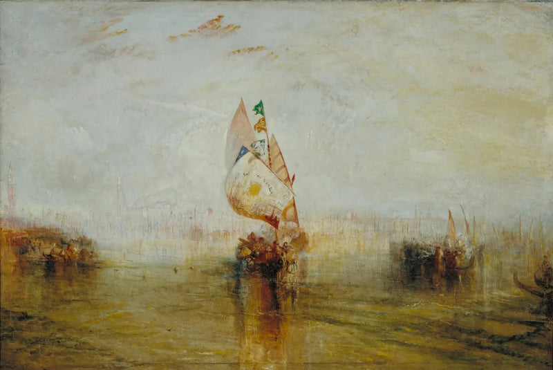 The Sun of Venice Sets Sail - J. M. W. Turner