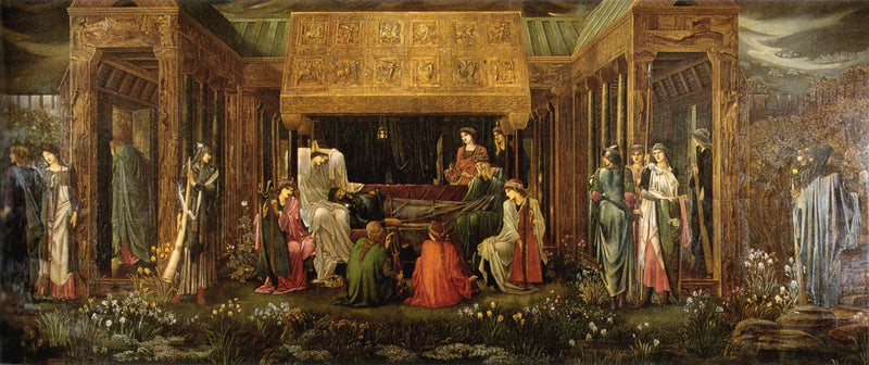The Sleep of Arthur at Avalon - Edward Burne-Jones