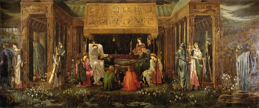 The Sleep of Arthur at Avalon - Edward Burne-Jones