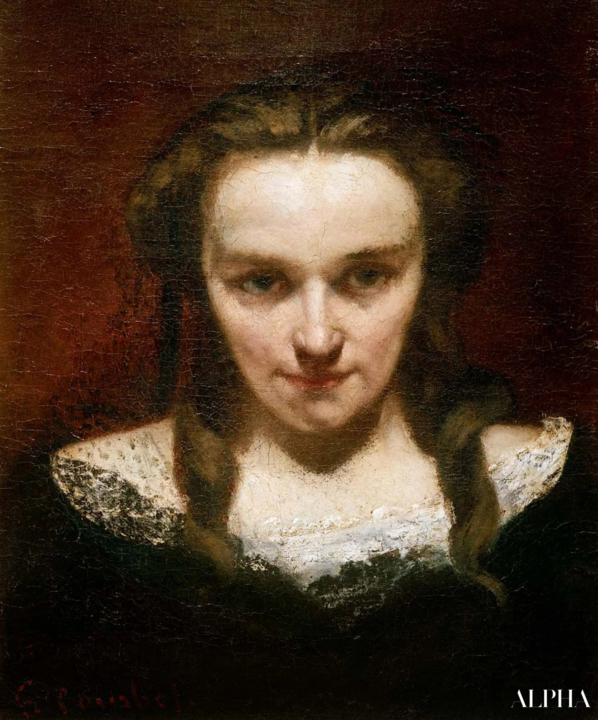 The Somnambulist - Gustave Courbet - High-end reproductions of paintings and artworks