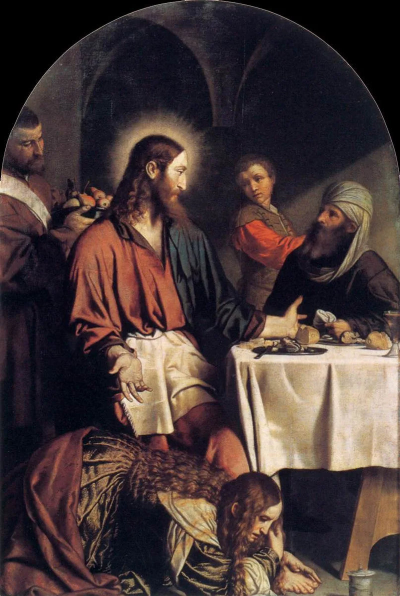 The Supper at Simon the Pharisee - Alessandro Bonvicino