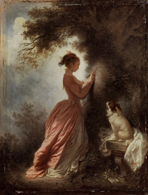 The Souvenir - Jean-Honoré Fragonard