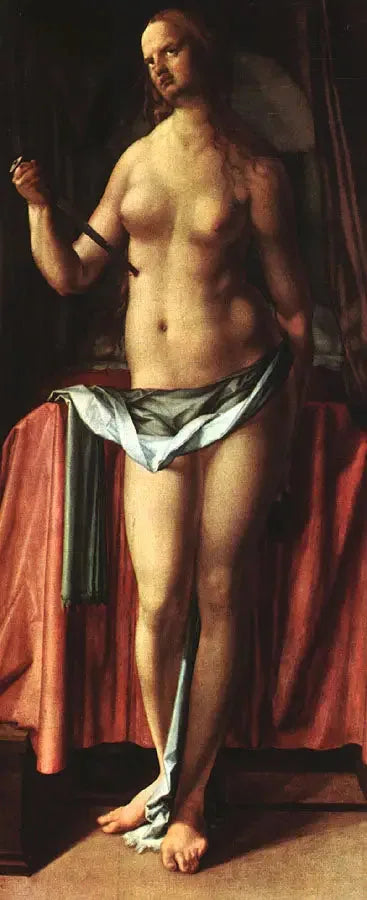 The Suicide of Lucretia - Albrecht Dürer