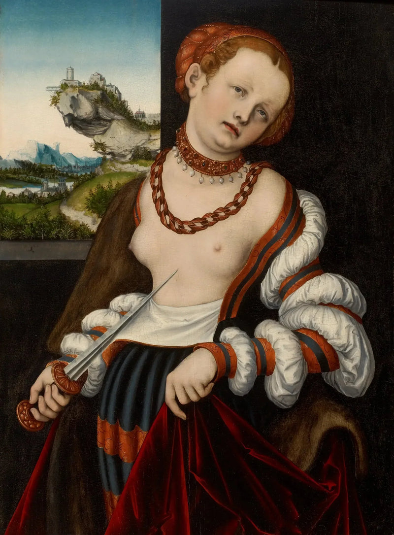 The Suicide of Lucretia - Lucas Cranach the Elder