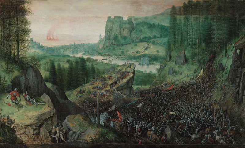 The Suicide of Saul - Pieter Brueghel the Elder