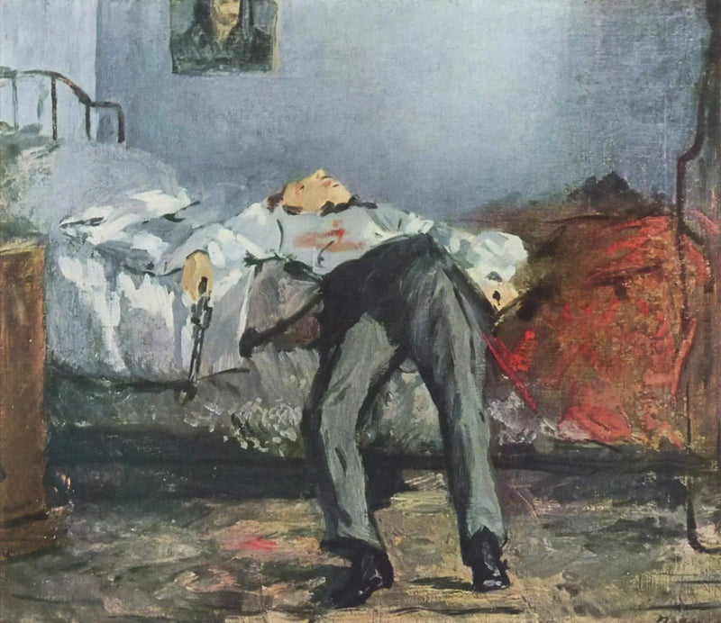 The Suicide - Édouard Manet