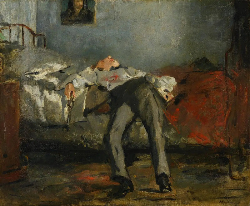 The Suicide - Édouard Manet