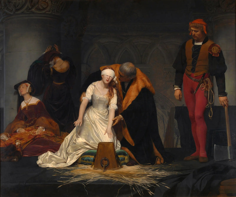 The Torment of Jane Grey - Paul Delaroche