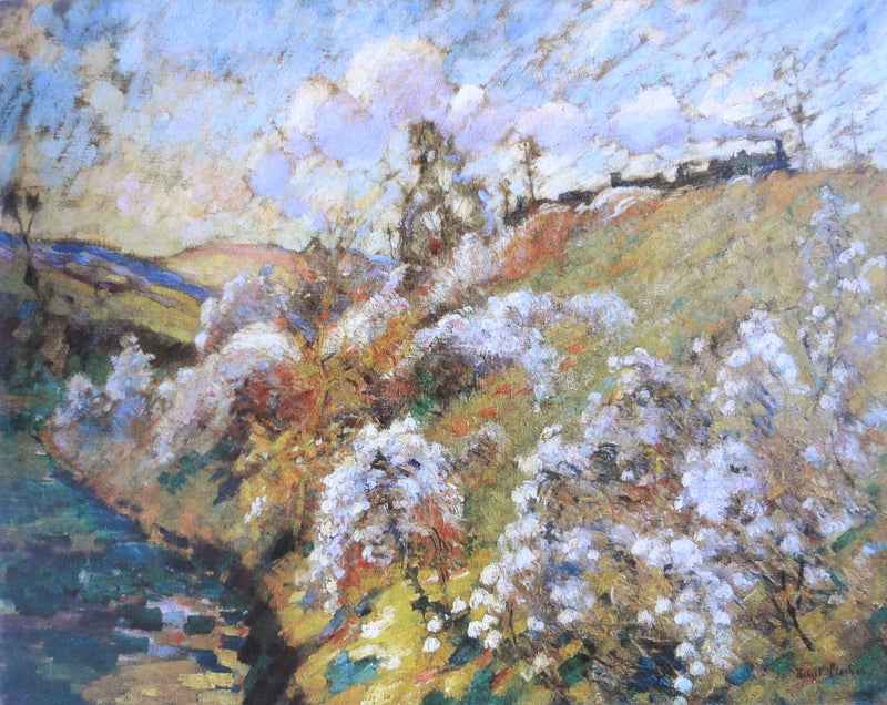 The Railway Embankment - Robert Antoine Pinchon