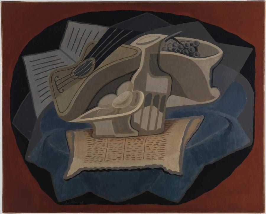 The Blue Carpet - Juan Gris