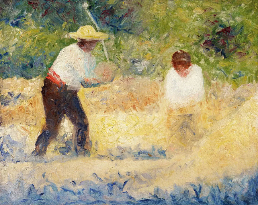 The pile of stones - Georges Seurat